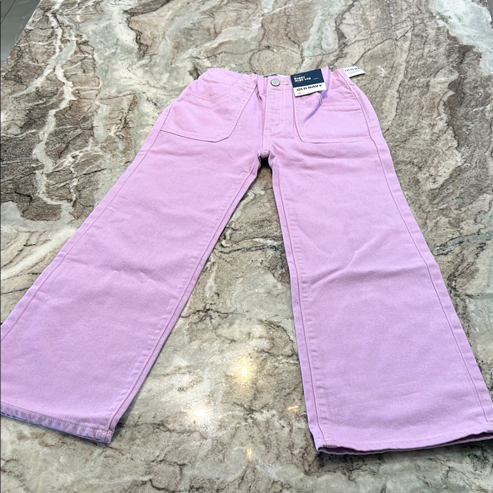 Old Navy Lavender Wide-Leg Pants